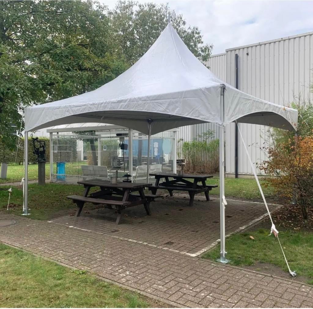 Partytent, Tuin en Terras, Partytenten, Ophalen, Gebruikt, 2 meter of meer, 4 tot 6 meter