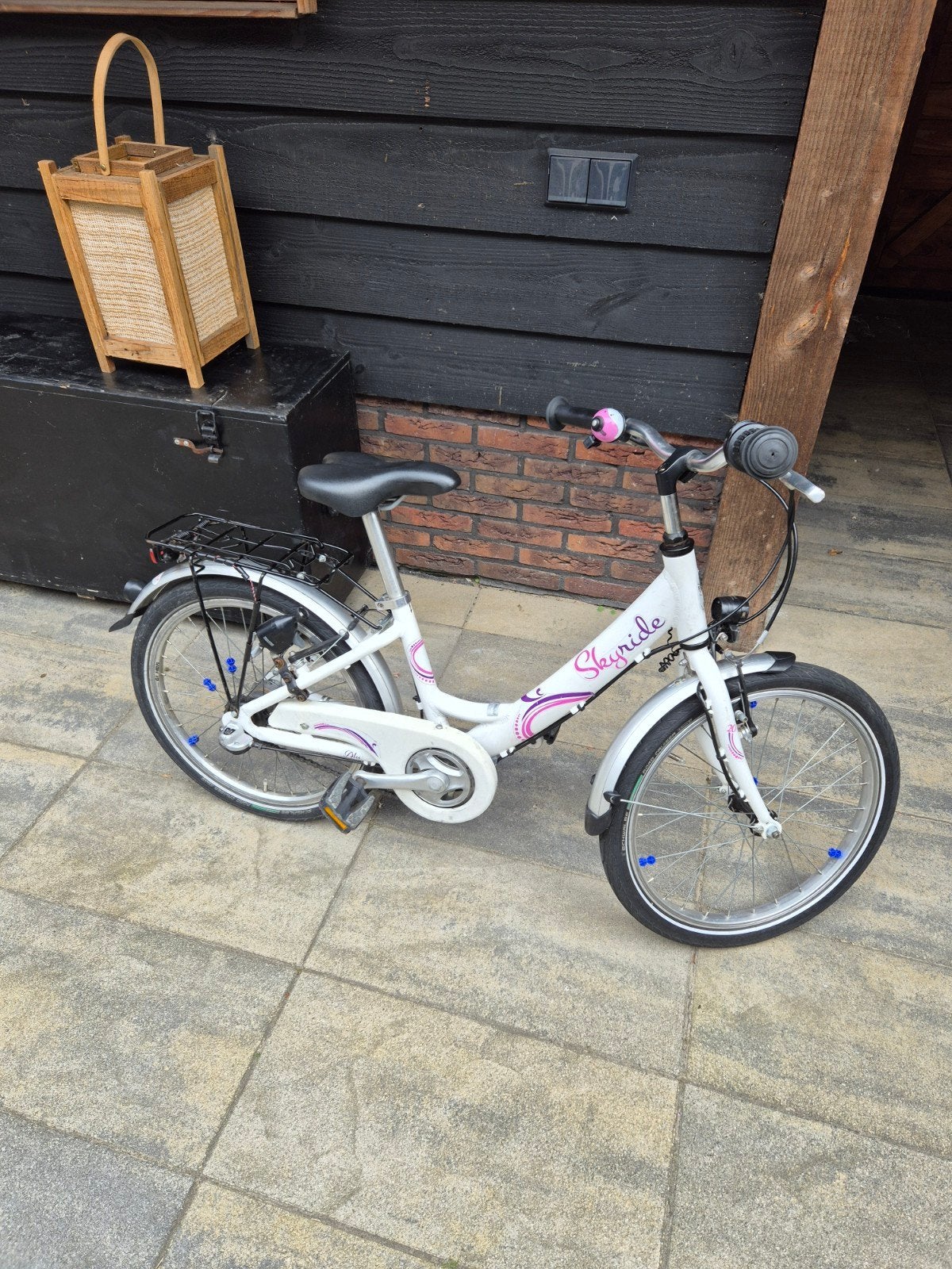 Puky Skyrider 20inch fiets met alu frame en 3 vers, Ophalen, 20 inch of meer, Gebruikt, Velgrem