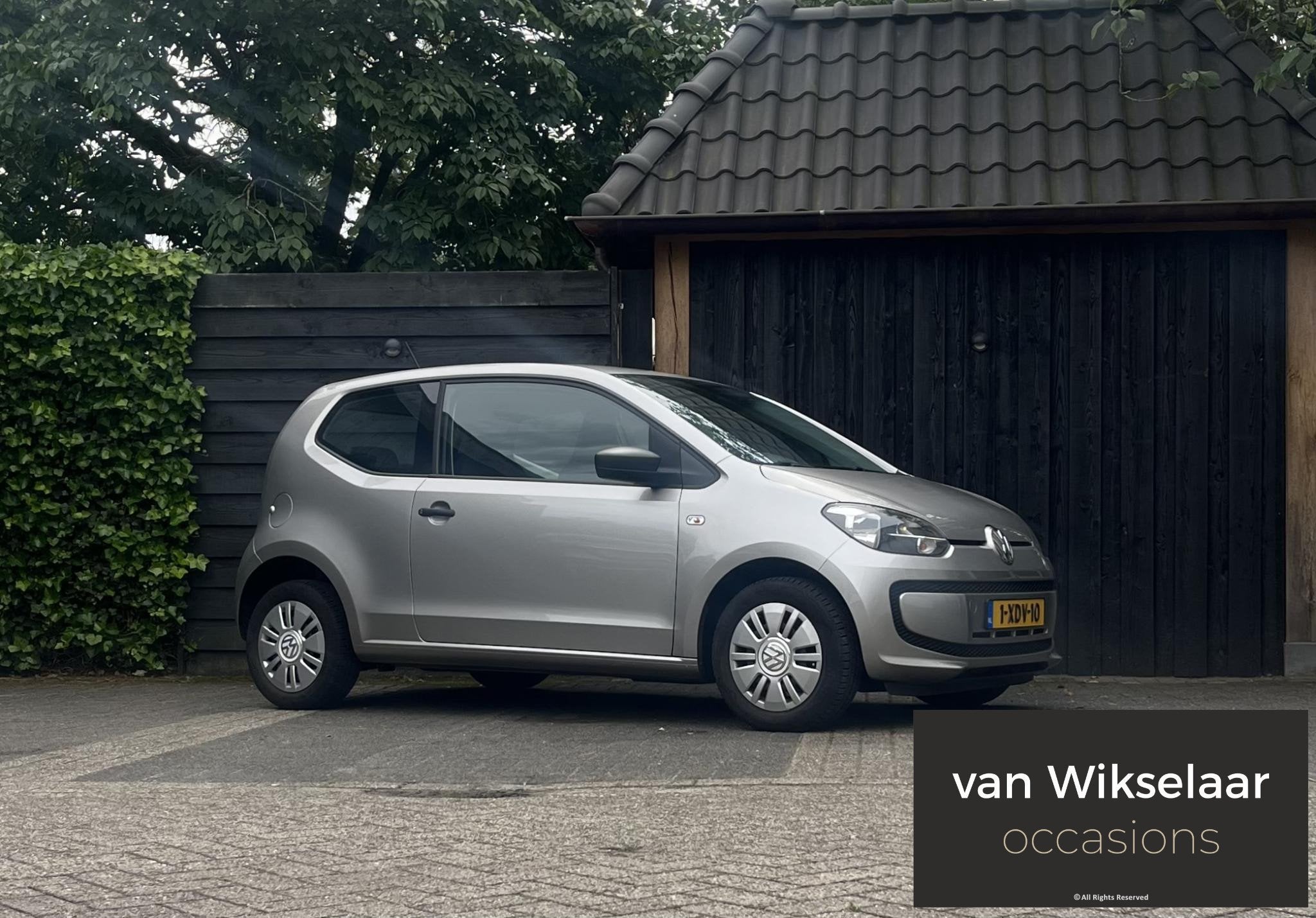 Volkswagen Up! 1.0 take up! BlueMotion 2014 BENZINE/CNG - PE, Auto's, Voorwielaandrijving, Euro 5, Stof, CNG (Aardgas)