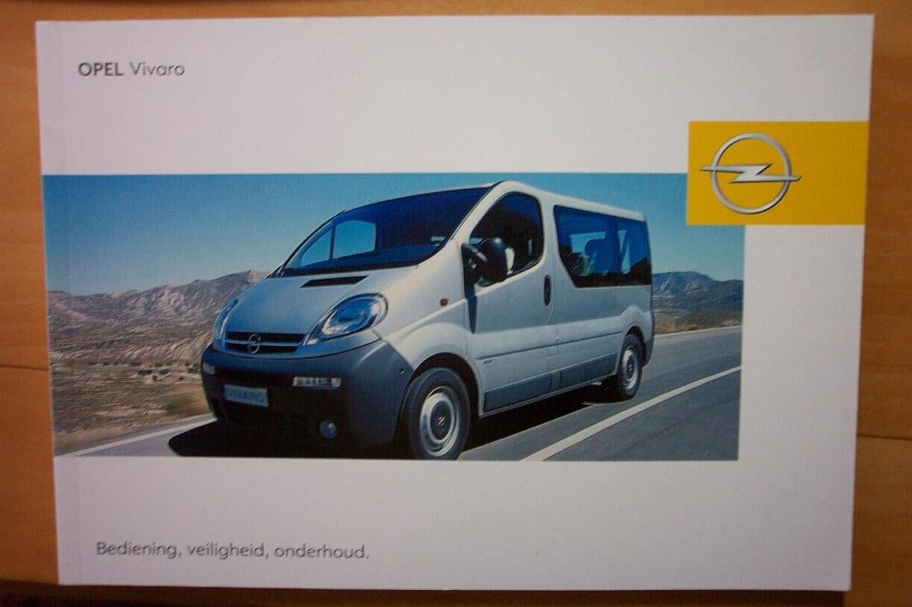 Opel Vivaro 2010 2014 instructieboekje Renault Trafic Nieuw, Verzenden