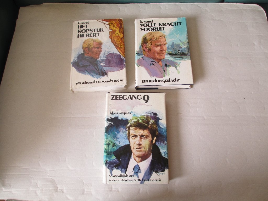 3 boeken over een redersgeslacht - k. norel/klaas kompaan, Boeken, Ophalen of Verzenden, Gelezen