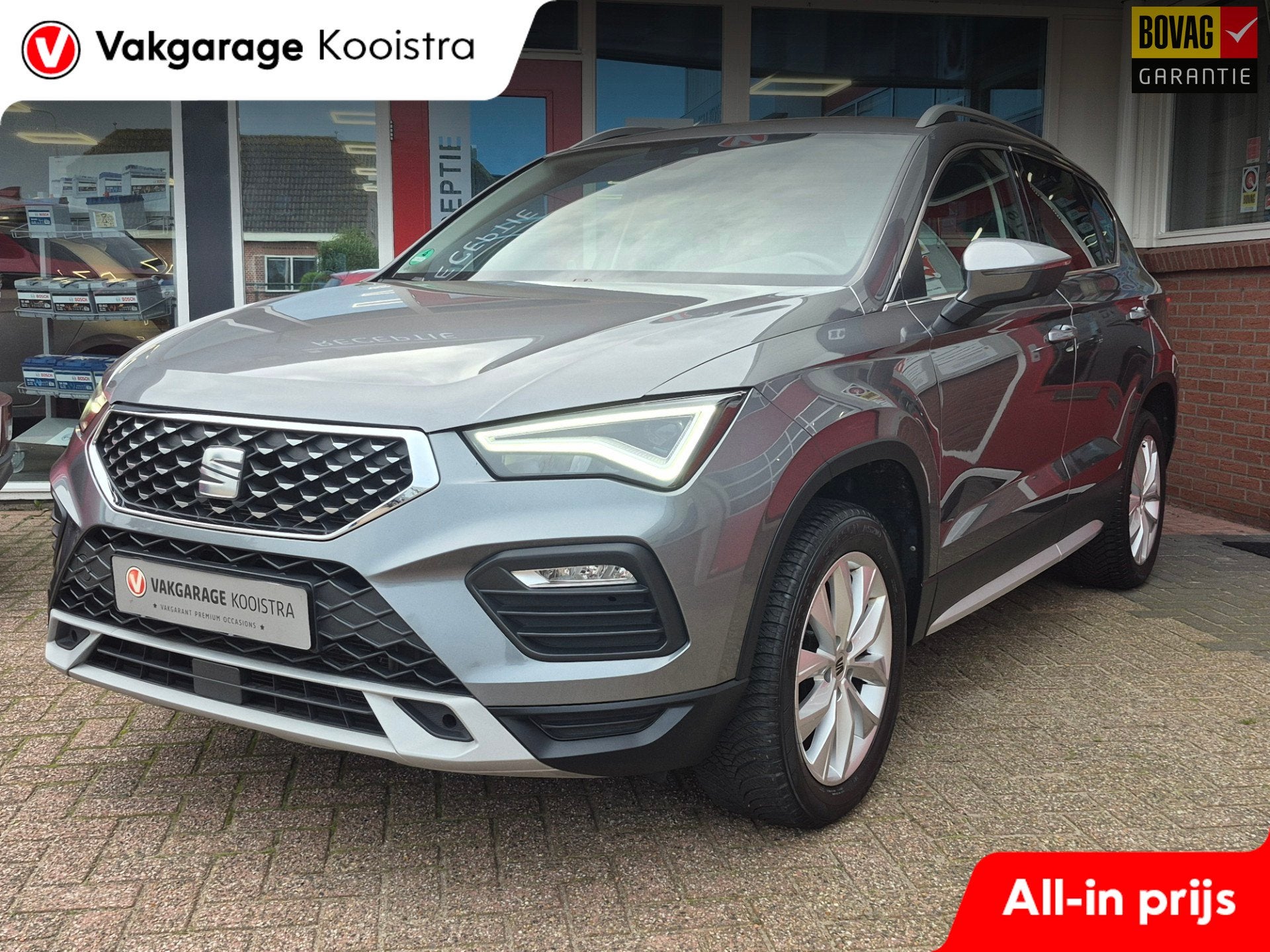 Seat Ateca 1.5 TSI Xperience Business|ACC|Carplay|Navi|Virtu, 15 km/l, Zwart, 4 cilinders, Bedrijf