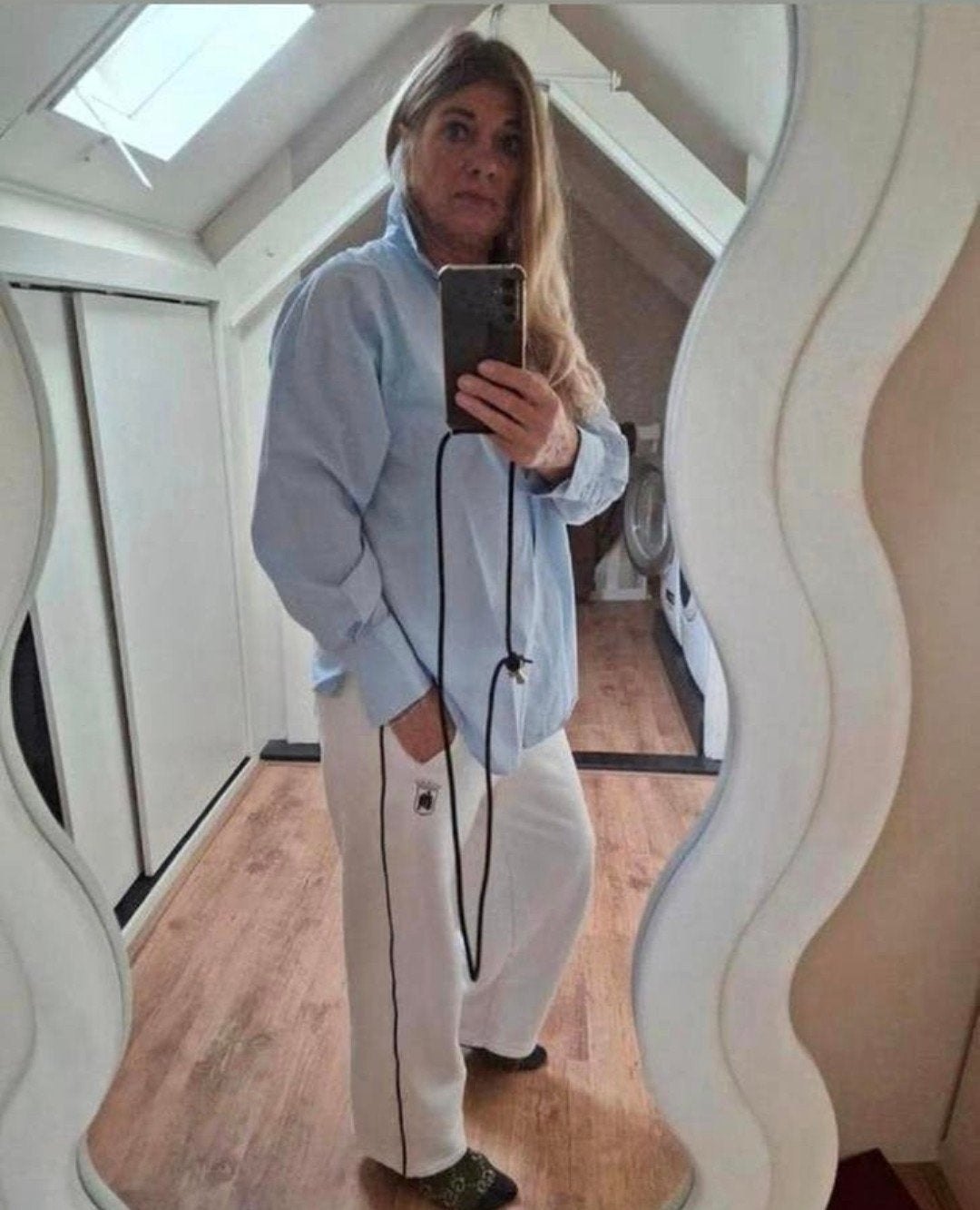 Oversized blouse paar keer gedragen, Ophalen of Verzenden, Zo goed als nieuw