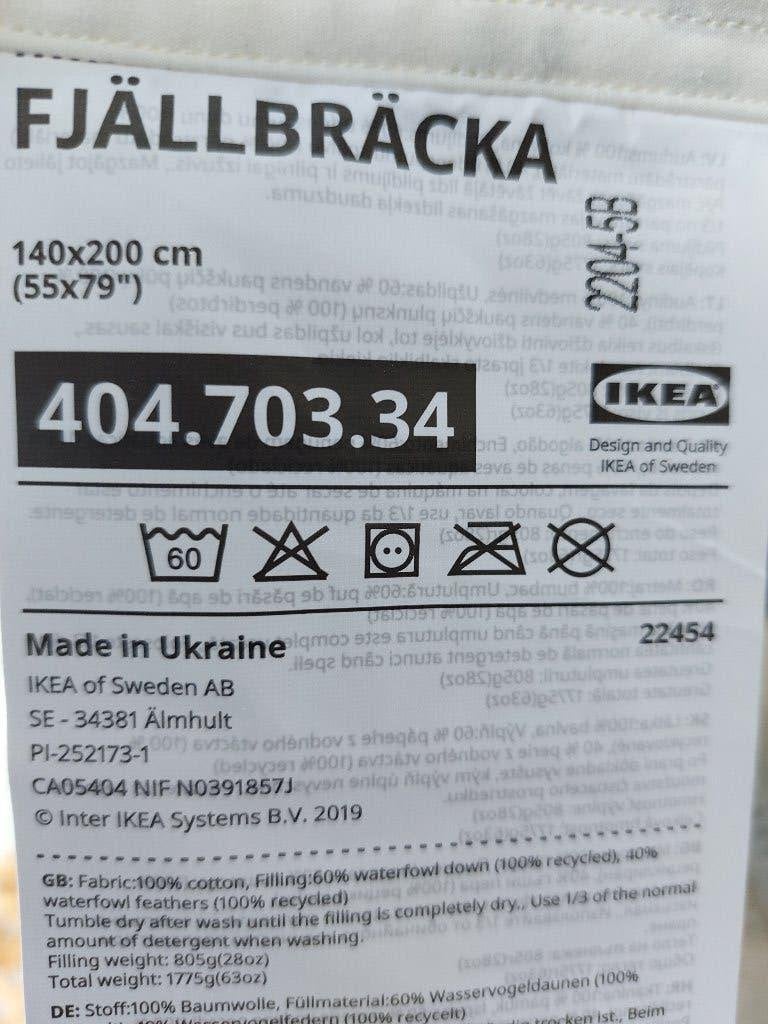 Dekbed, Ophalen, Wit, Tweepersoons, IKEA