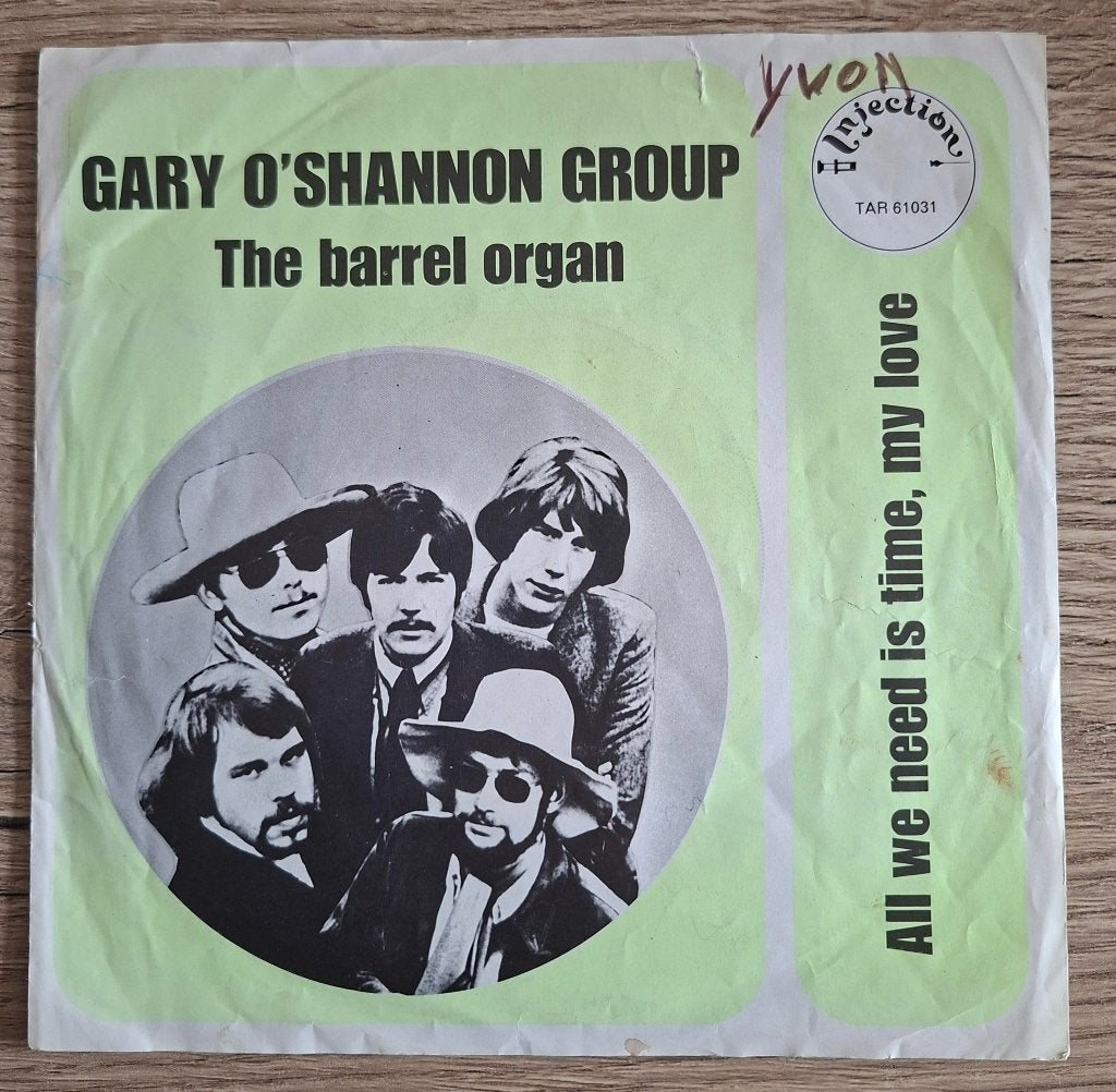 Gary O'Shannon Group single Nederbeat The Barrel Organ, Cd's en Dvd's, Vinyl Singles, Ophalen of Verzenden, Gebruikt, 7 inch, Pop