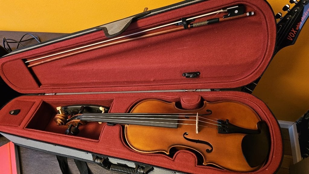 Violin 4/4 (Sandner 306), Muziek en Instrumenten, Strijkinstrumenten | Violen en Altviolen, Ophalen, Viool, Zo goed als nieuw