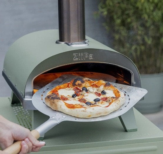 Pizza oven houtskool of gas Ziipa in verschillende kleuren, Tuin en Terras, Pizzaovens, Ophalen of Verzenden, Nieuw, Ziipa Piana