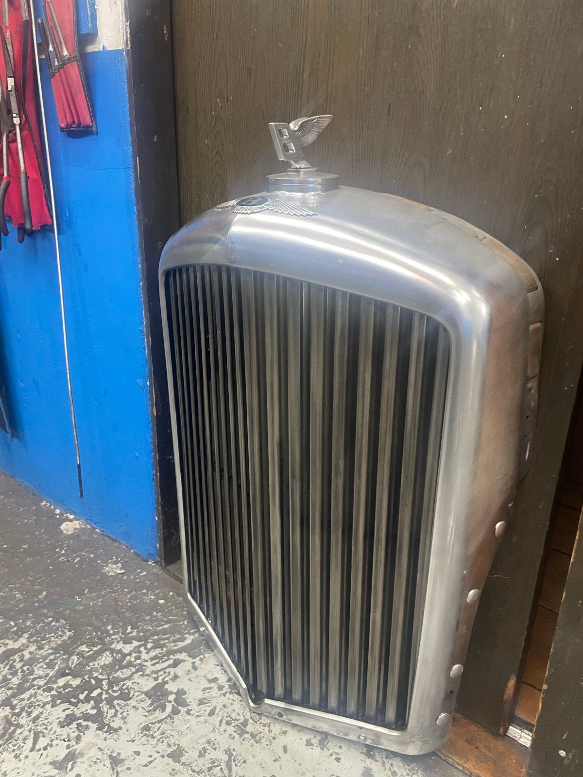 Oldtimer grill Bentley jaren 50, Ophalen of Verzenden, Gebruikt, Voor, Bentley