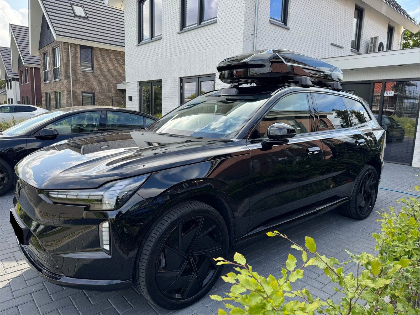 Te huur: Thule black glossy motion 3 XL dakkoffer, Ophalen, Zo goed als nieuw