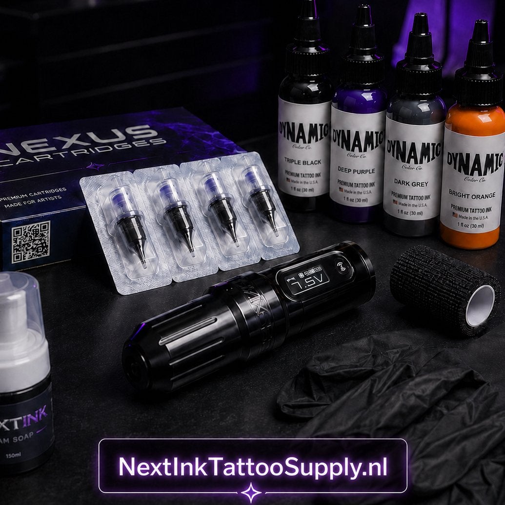 NextInk | Tattoo Machines, Cartridges, Inkt & Meer, Verzenden