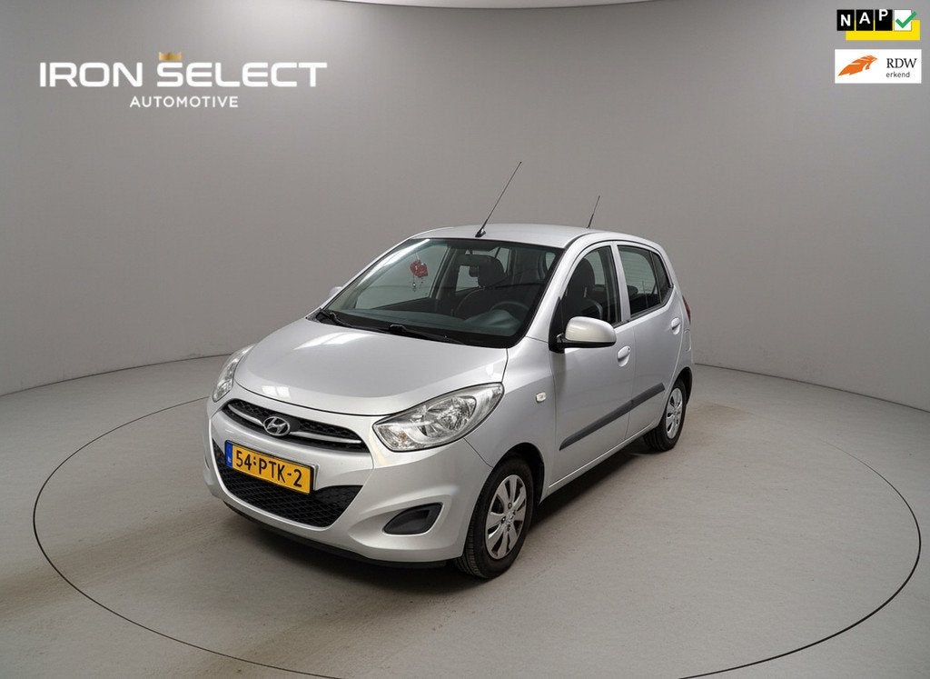 Hyundai I10 1.1 i-Drive Cool NL AUTO, Auto's, Hyundai, Euro 5, Gebruikt, 4 cilinders, 400 kg