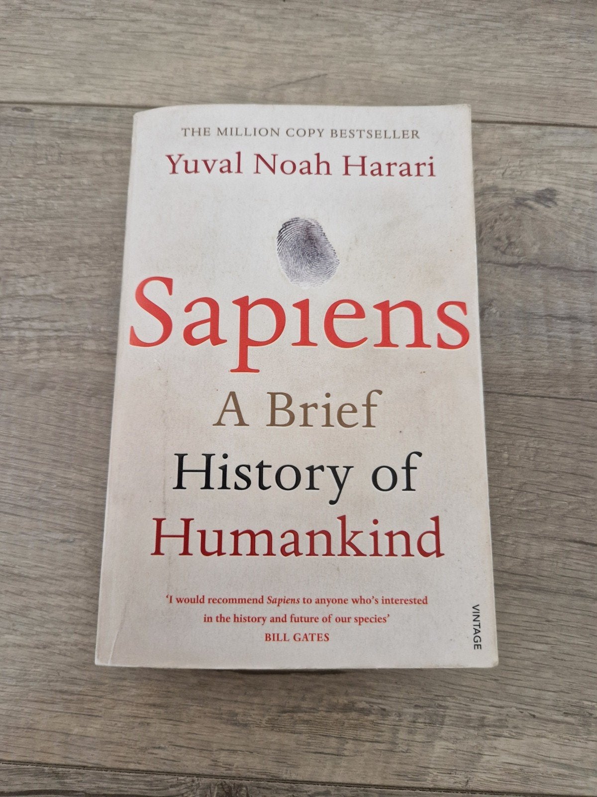 Engels boek sapiens yuval noah harari brief history human, Ophalen of Verzenden, Zo goed als nieuw