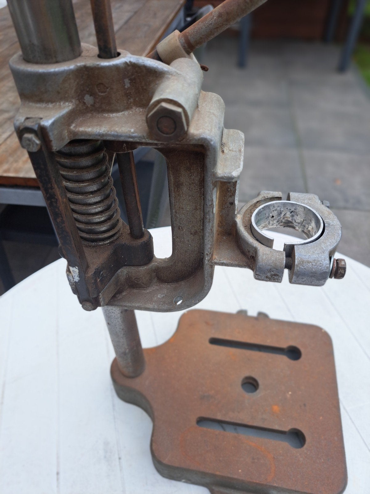 Boorstandaard, vintage, Ophalen of Verzenden, Gebruikt, Kolomboormachine