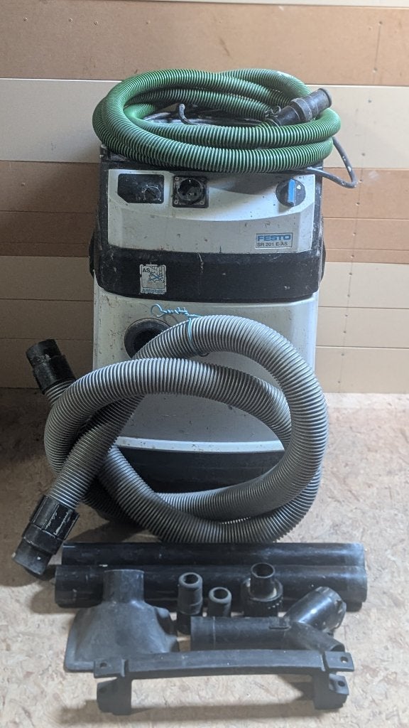 Festo stofzuiger SR 201 E-AS + Accessoires, Ophalen, Gebruikt