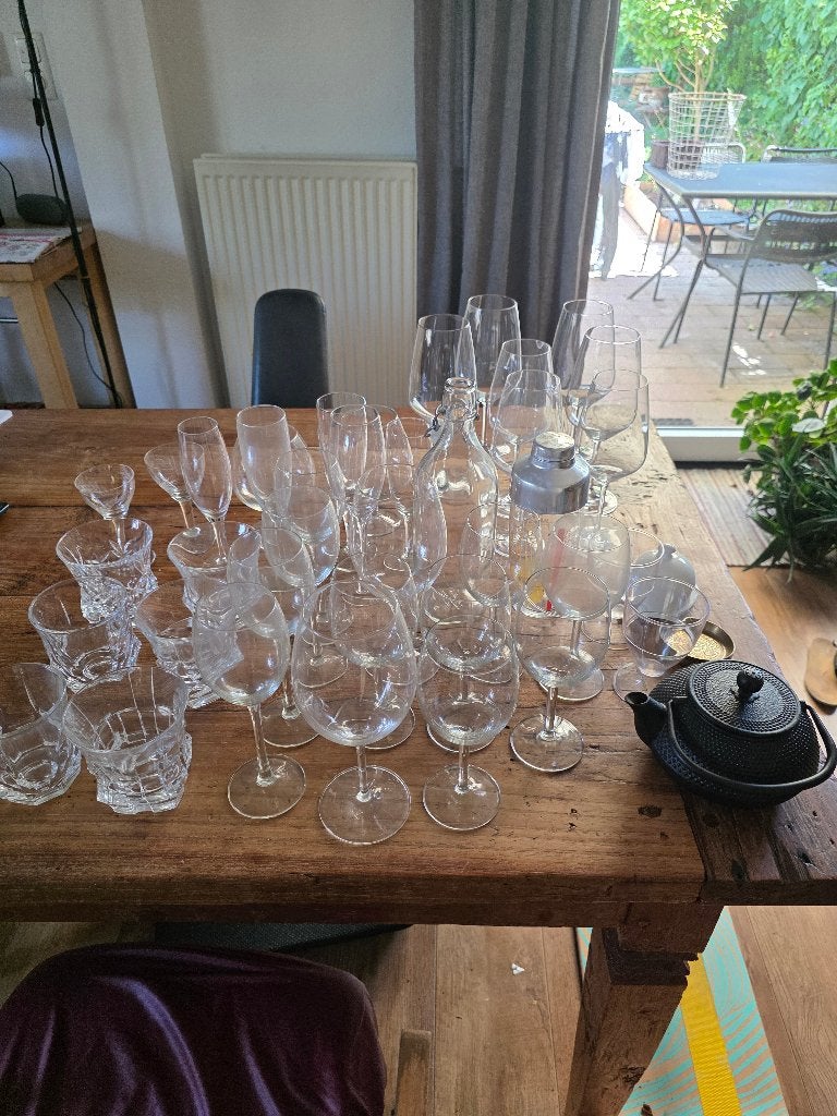Glazen, Ophalen, Gebruikt, Overige typen