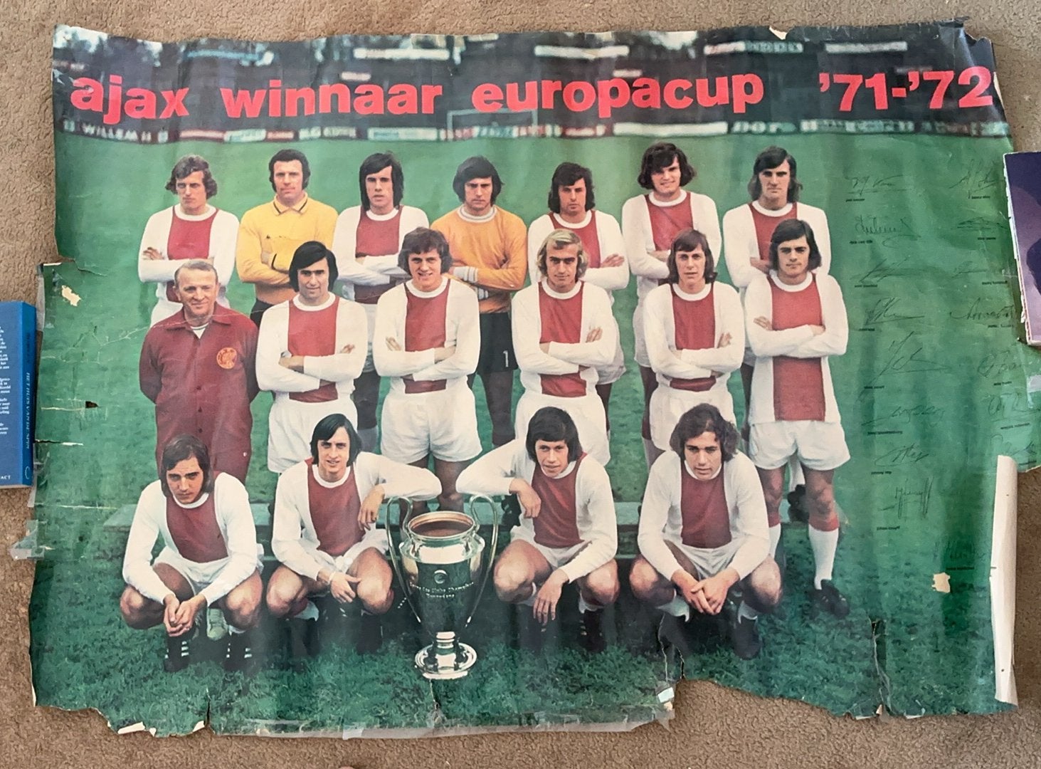 Ajax-team in hun toptijd 1971-1972, Verzamelen, Efteling, Ophalen, Gebruikt