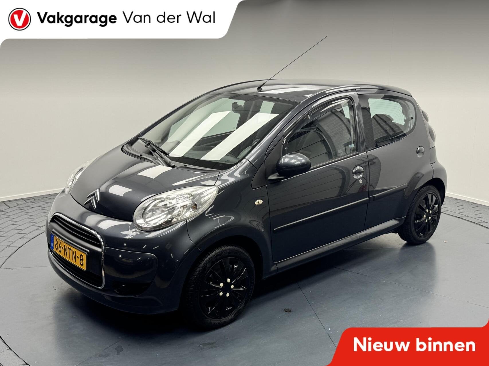 Citroen C1 1.0-12V Ambiance NAP-Elek.ramen-Toerenteller-5drs, Auto's, Voorwielaandrijving, Stof, Gebruikt, Huisgarantie