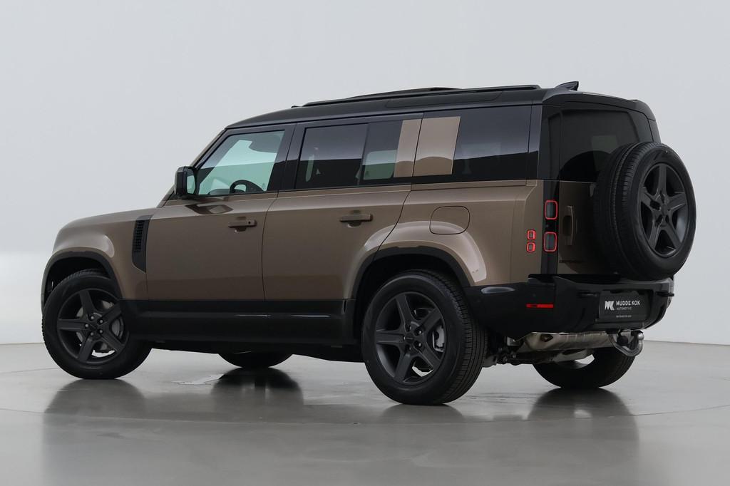Land Rover Defender P300e 110 X-Dynamic SE | FACELIFT | ACC, Auto's, Land Rover, Automaat, Gebruikt, 4 cilinders, Bruin