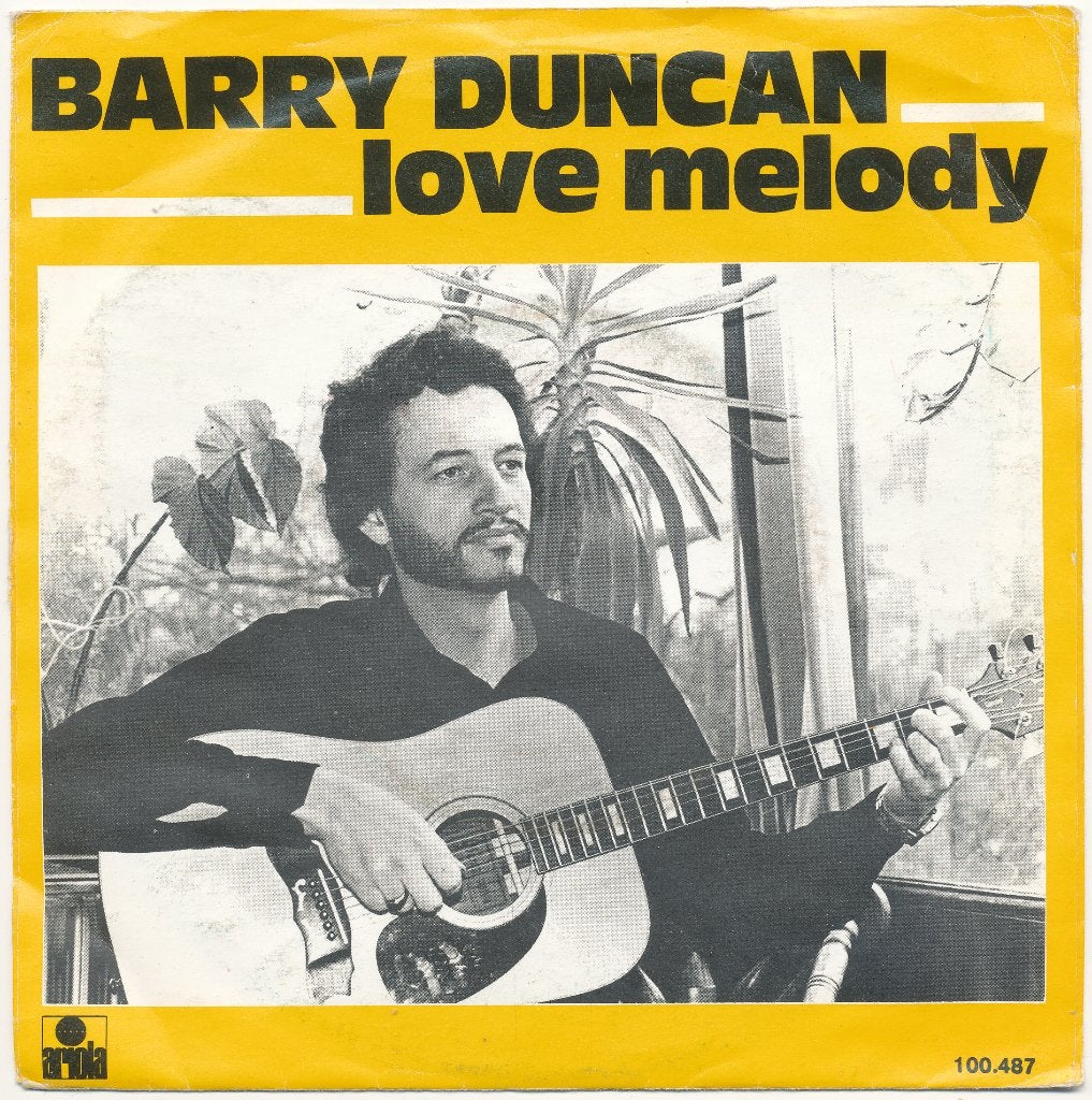 Barry Duncan - Love melody / Danny boy, Ophalen of Verzenden, Gebruikt, 7 inch, Pop