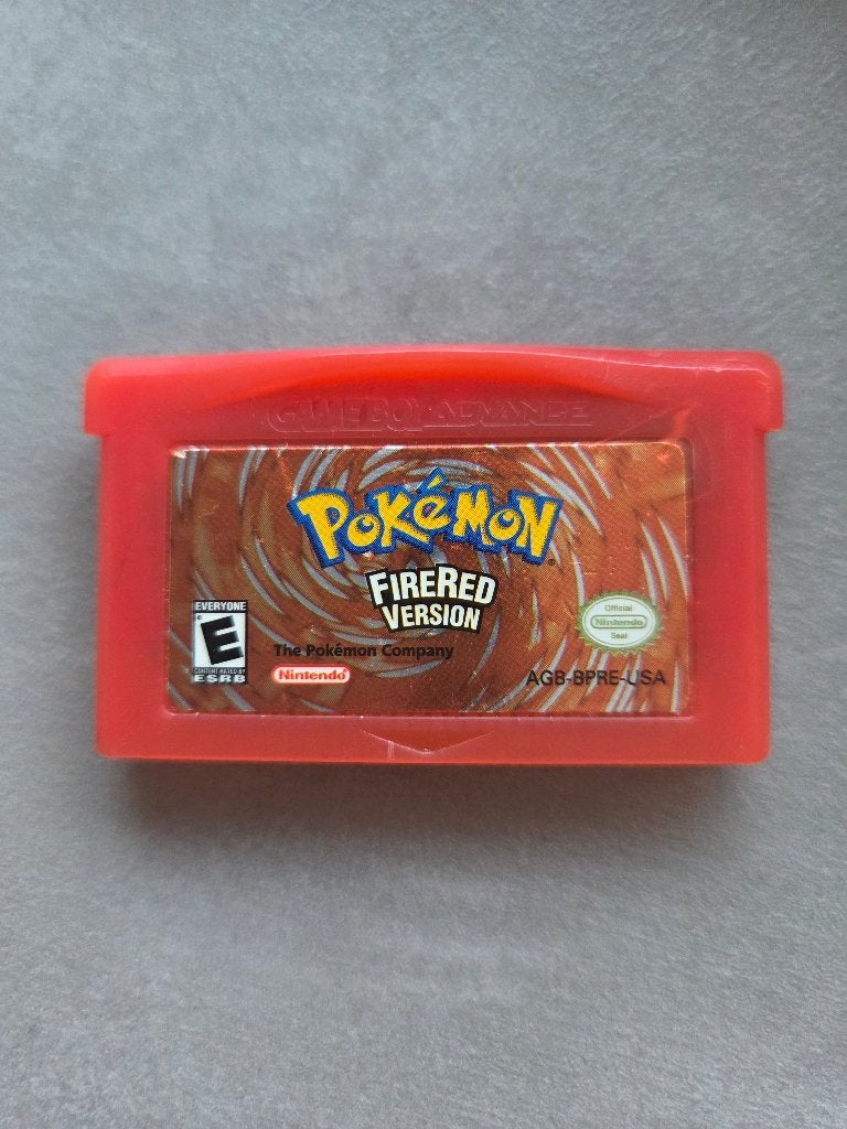 Pokemon Fire Red Game Boy, Gebruikt, 1 speler, Vanaf 3 jaar, Ophalen