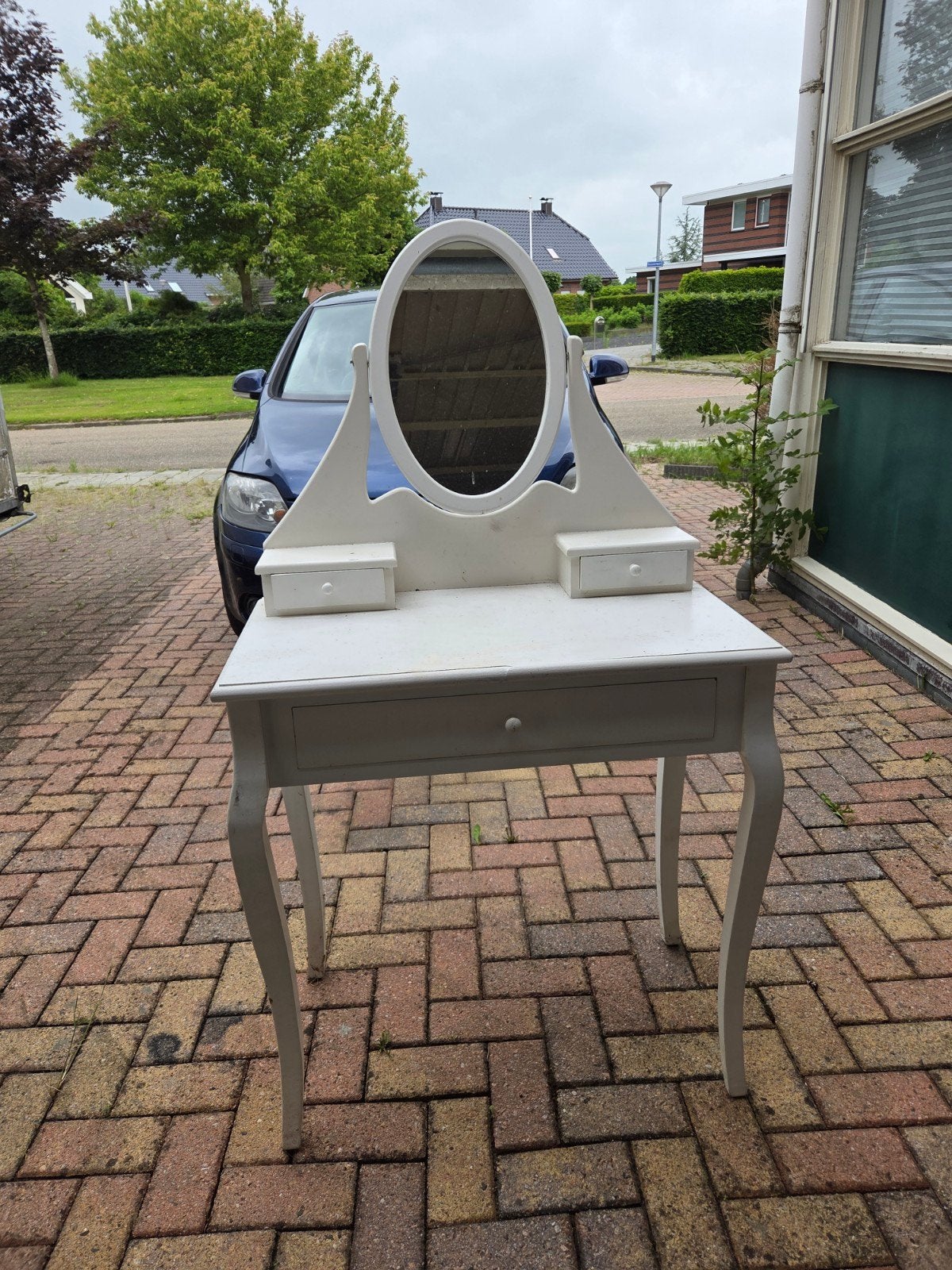 Kaptafel, Huis en Inrichting, Tafels | Kaptafels, Ophalen, Gebruikt, 50 tot 100 cm, Minder dan 100 cm