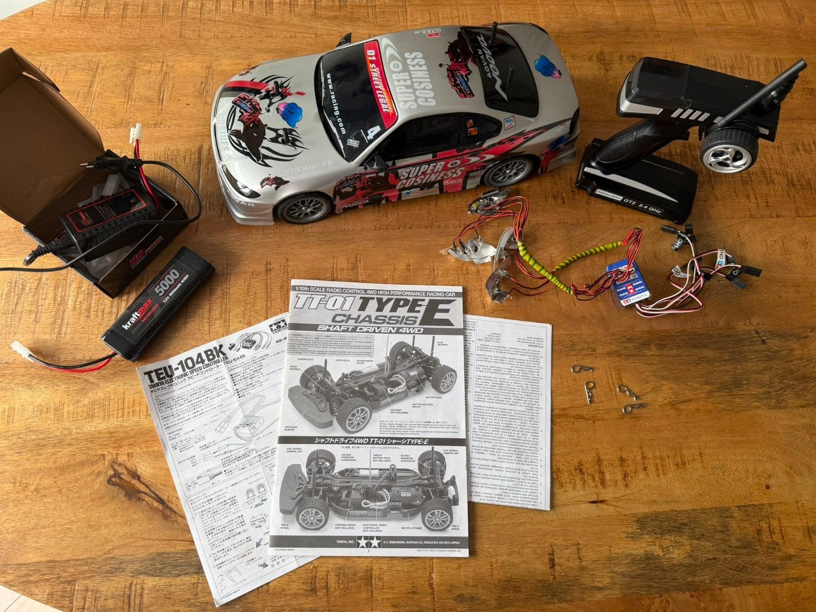 RTR Tamiya TT-01 setje - Compleet en rijklaar, Ophalen, Groter dan 1:32, Auto, Tamiya