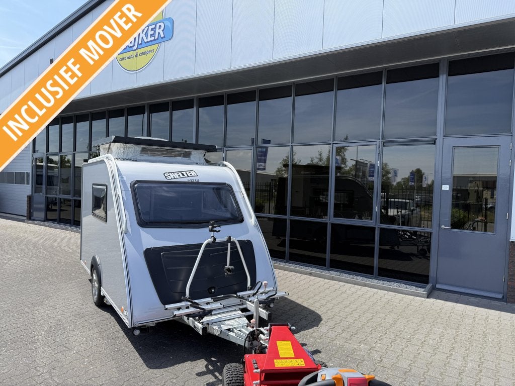 Kip Shelter PLUS Langslaper Unico Tent + Luifel + Mover Etc., Caravans en Kamperen, Kip, Tot en met 2, Overige typen, Bedrijf
