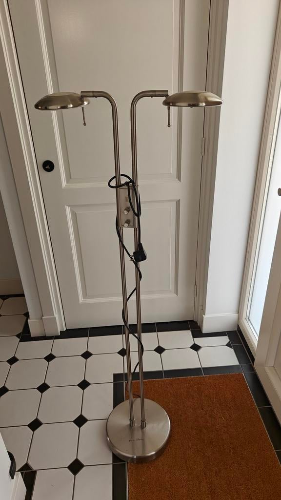Vloerlamp van Jan des Bouvrie, Huis en Inrichting, Lampen | Vloerlampen, 150 tot 200 cm, Metaal, Ophalen