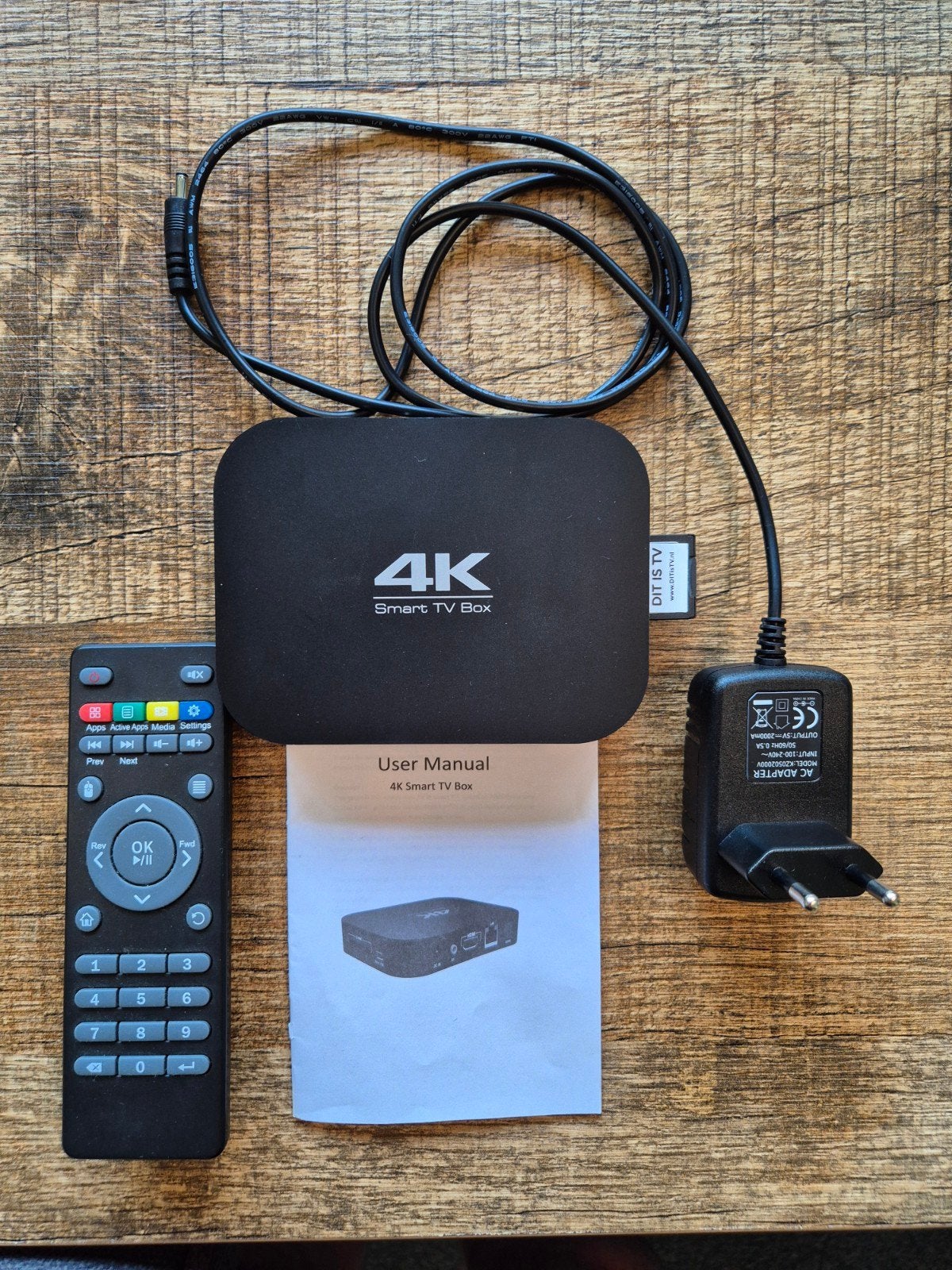 4K Smart TV Box met Android 4.4.2 en Kodi/XBMC, Ophalen of Verzenden, Gebruikt, HDMI, Zonder harde schijf
