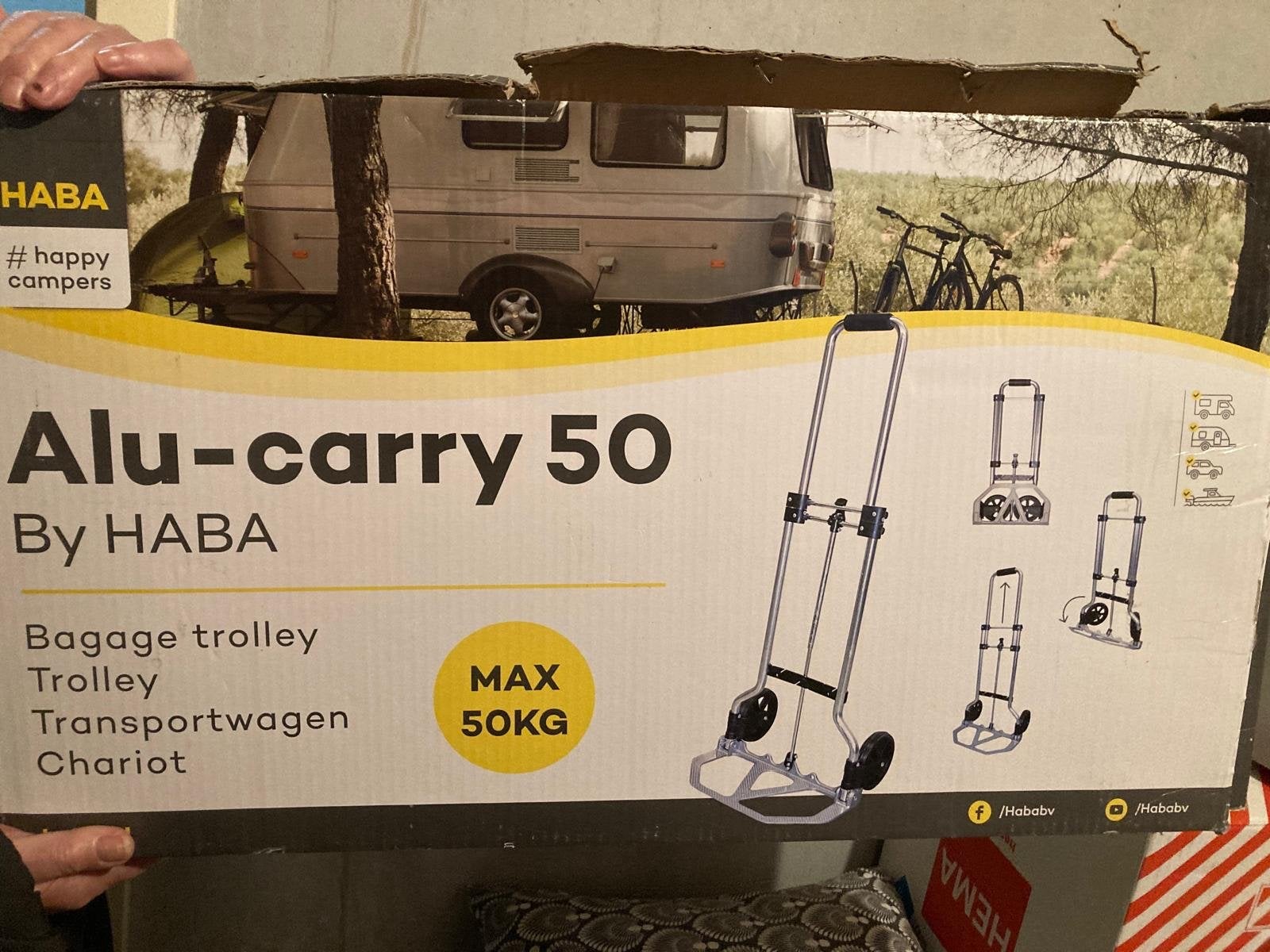 HABA Alu-carry 50 Bagage Trolley - Max 50KG, Ophalen, Nieuw