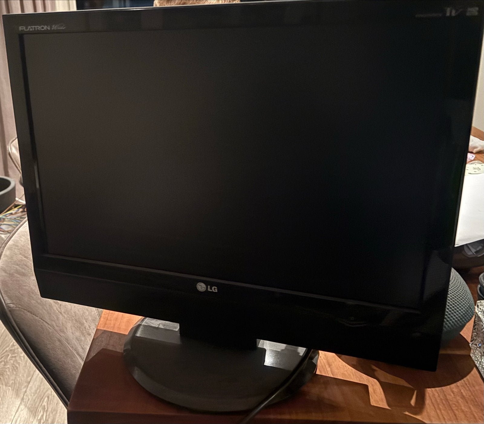 LG Flatron M227WD TV/Monitor - Gebruikt, Audio, Tv en Foto, Ophalen, Gebruikt, 50 Hz, LCD