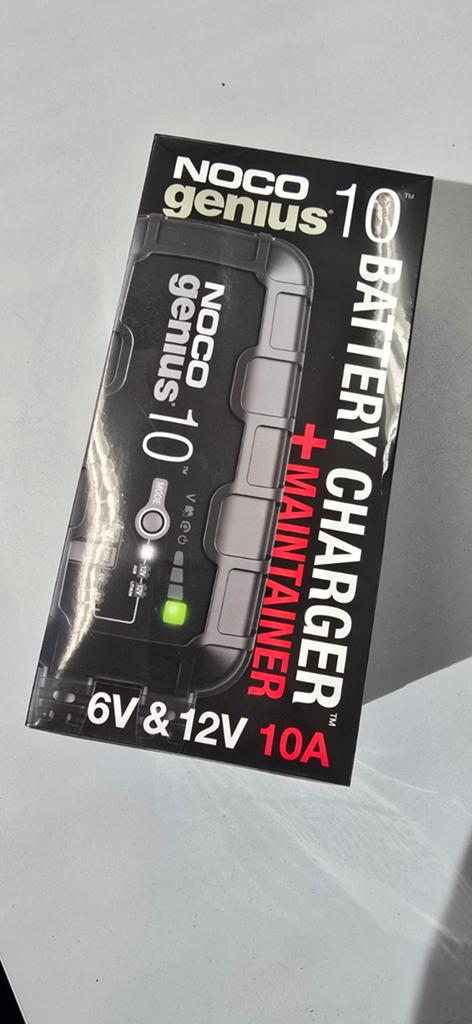 NOCO Genius 10 Acculader - 6V/12V 10A Batterijlader, Ophalen of Verzenden, Nieuw
