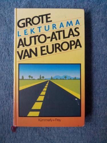 Grote Lekturama Auto-Atlas van Europa, Boeken, Atlassen en Landkaarten, Gelezen, Lekturama, 2000 tot heden, Overige typen