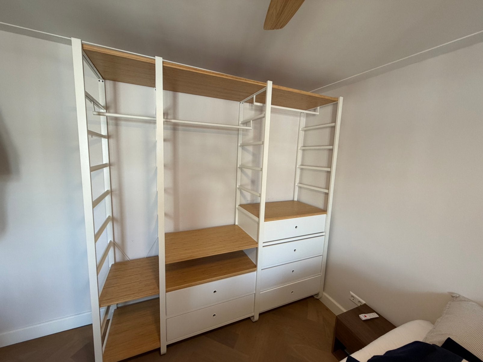 Kledingkast IKEA Elvarli, Huis en Inrichting, Met lade(s), Gebruikt, 200 cm of meer, 200 cm of meer