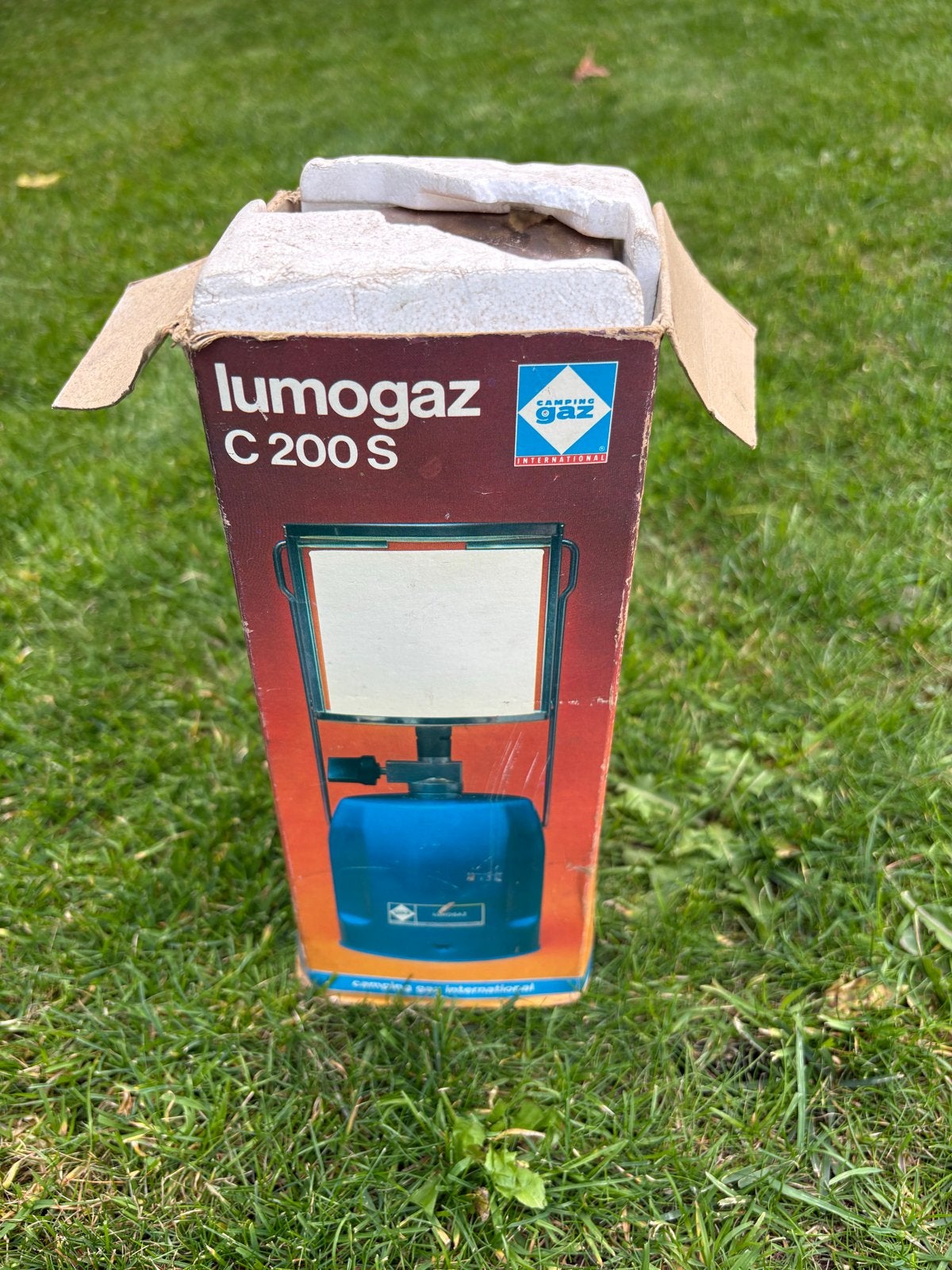 Lumogaz C 200 S Campingaz gaslamp - Handvat kwijt, Ophalen, Gebruikt