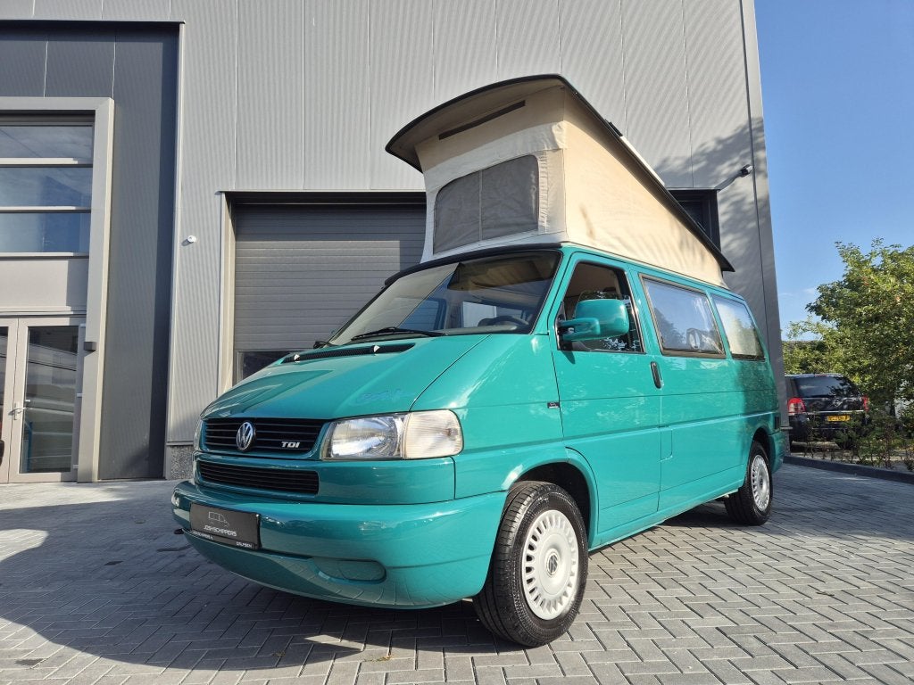 Vw T4 California Westfalia Beach 2.5TDI Airco hefdak camper, Caravans en Kamperen, Campers, Airbags, Buscamper of Camperbus, Bedrijf
