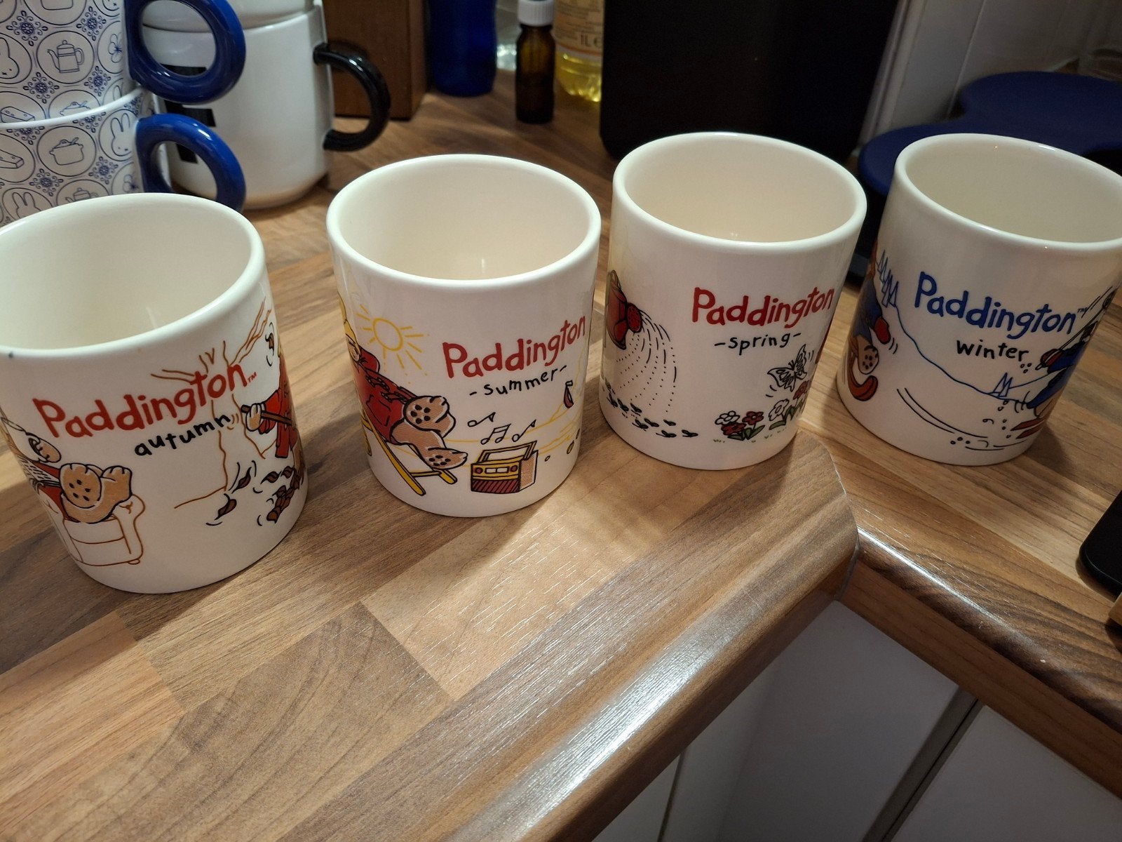 Paddington Douwe Egberts Mokken, Gebruikt, Overige merken, Keramiek, Vintage