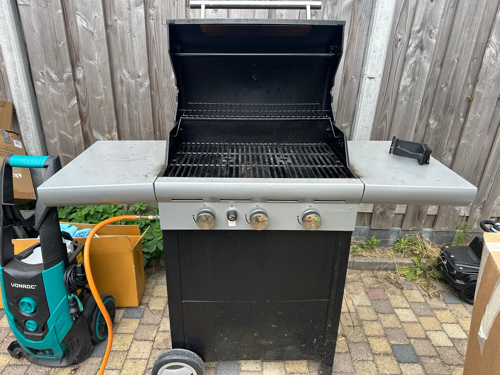 Barbecook gasbarbecue met 3 branders, Ophalen, Gebruikt