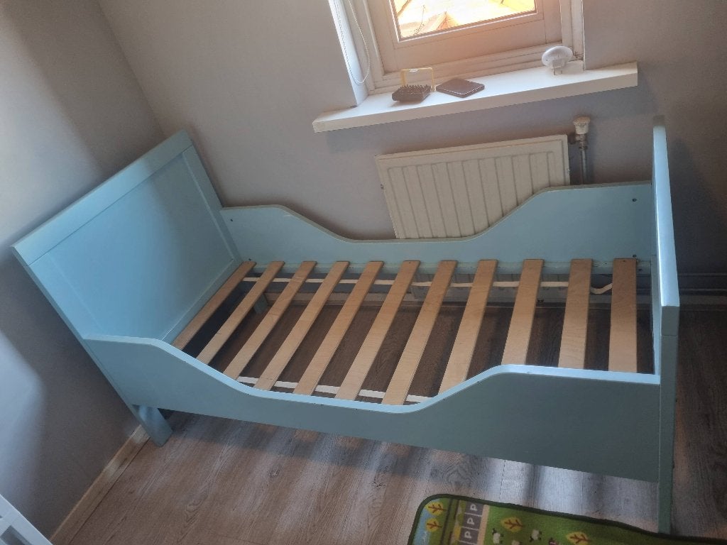 Kleuterbed, Kinderen en Baby's, Ophalen, Gebruikt, 70 tot 85 cm, 140 tot 160 cm