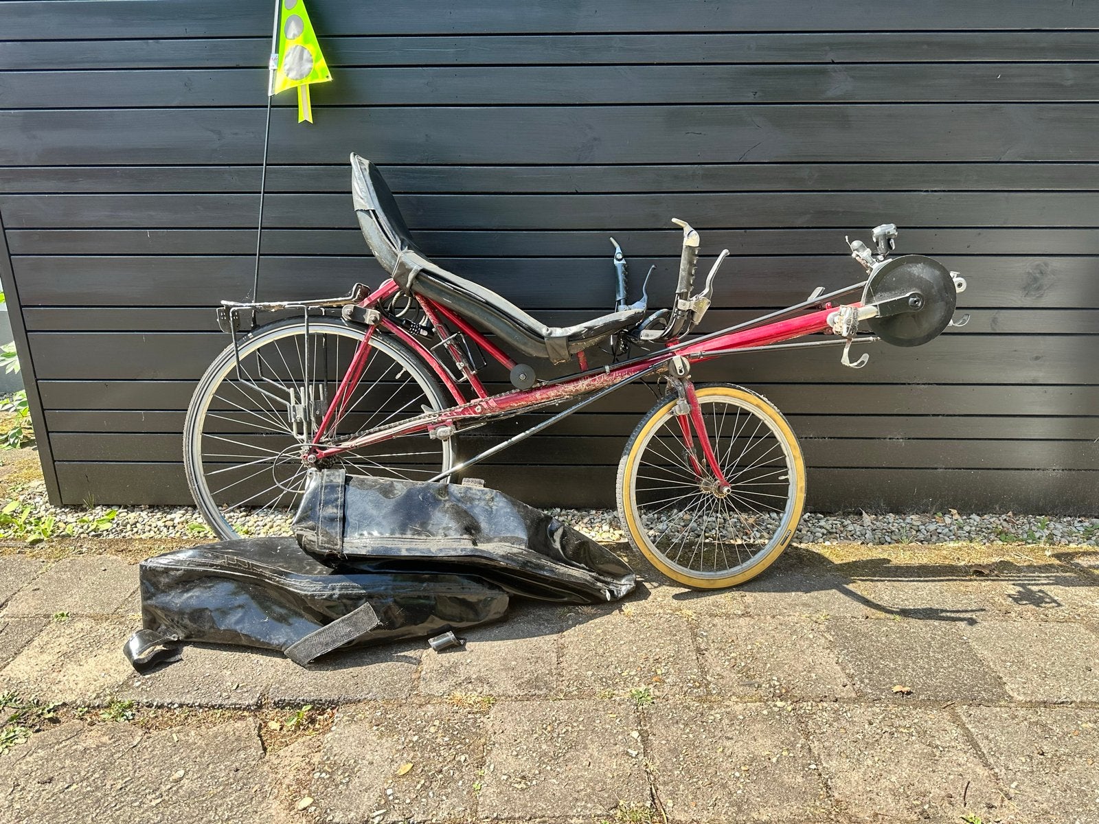 M5 Ligfiets - Shimano Deore XT, Gebruikt, Velgrem, Onderstuur, Ophalen