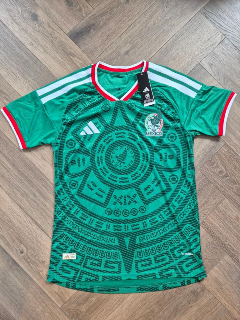 WK'26 Mexico playersversie shirt, Verzenden, Nieuw, Overige maten, Voetbal