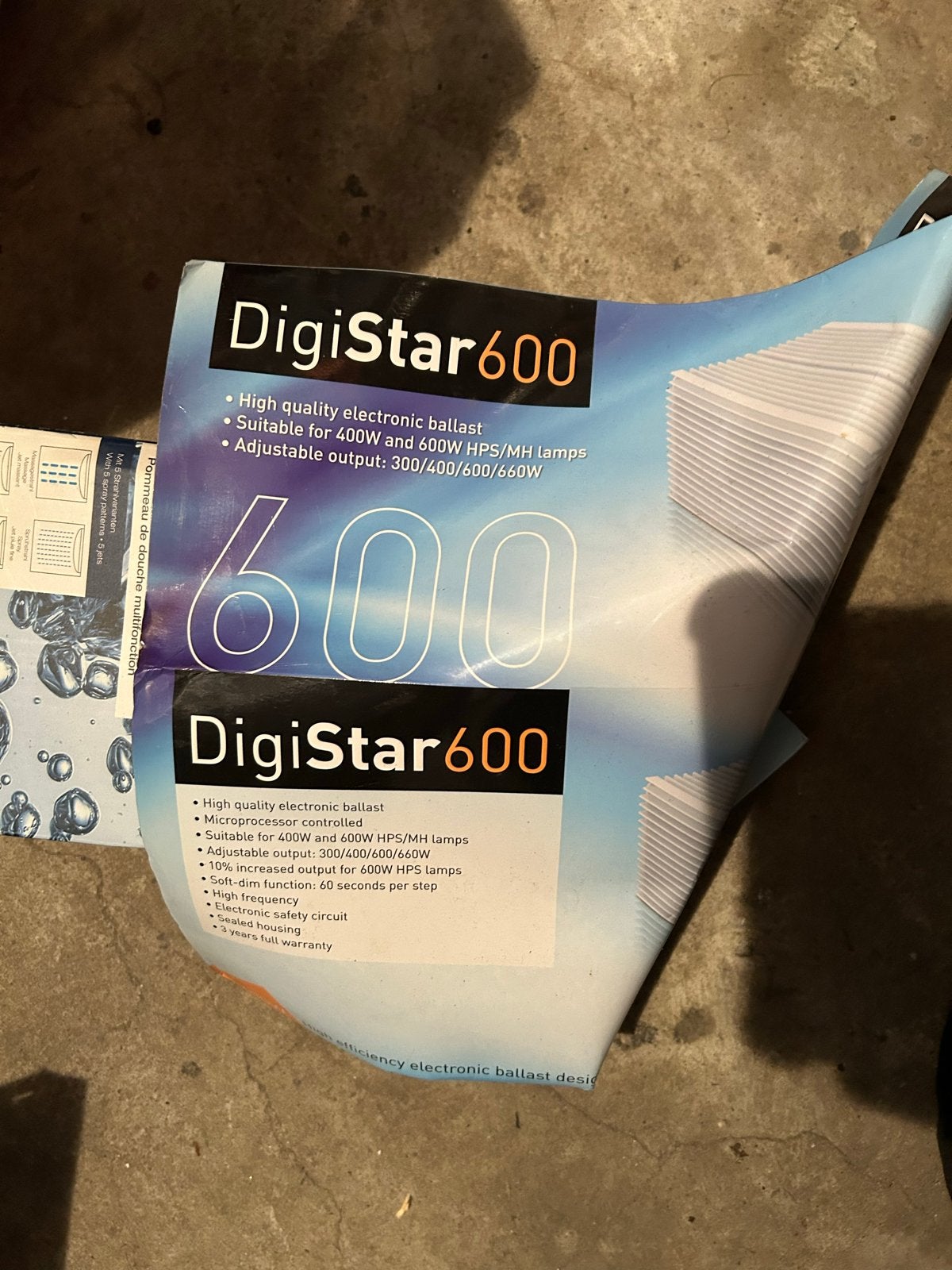 Gavita DigiStar 600W Ballast met Gavita HPS lampen, Gebruikt, Overige typen, Aluminium, Ophalen of Verzenden