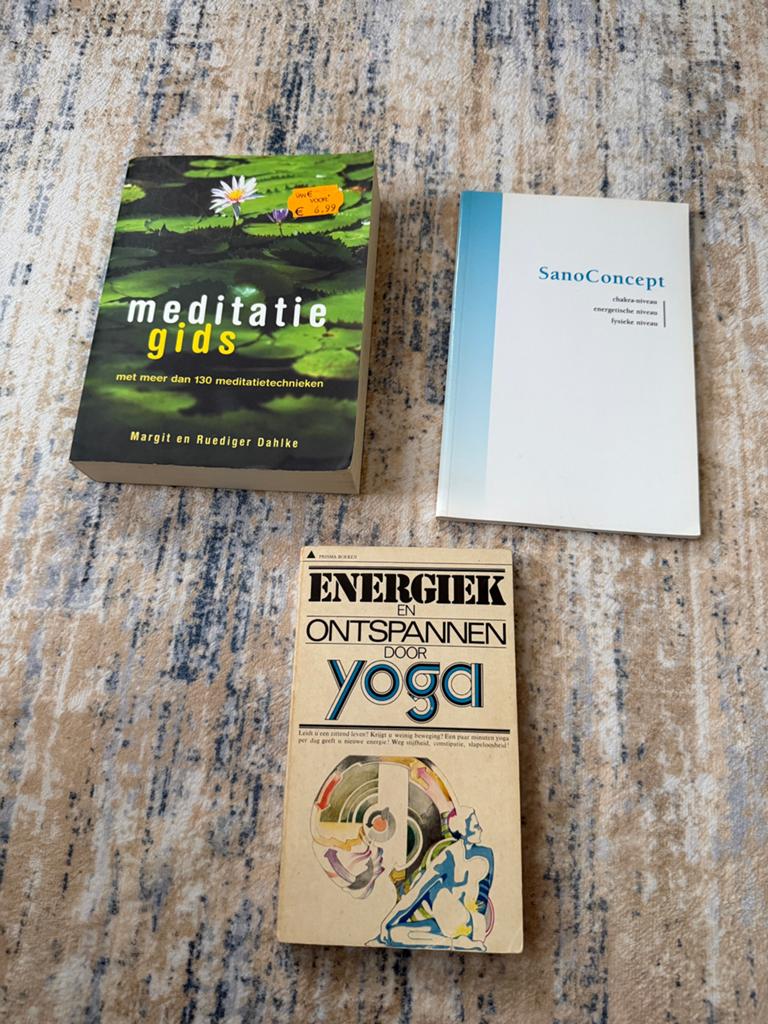 Meditatie, Yoga & Energie Bundel | Meditatie Gids + Yoga, Ophalen of Verzenden, Zo goed als nieuw, Meditatie of Yoga, Achtergrond en Informatie