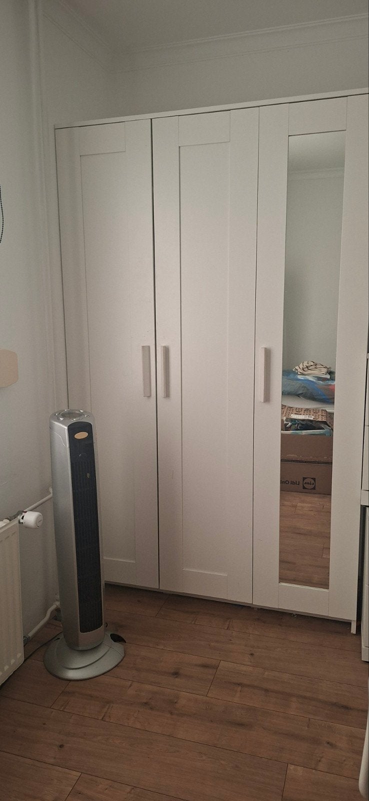 IKEA Kast met 3 Deuren en Spiegel, Ophalen, Met deur(en), Gebruikt, 50 tot 75 cm