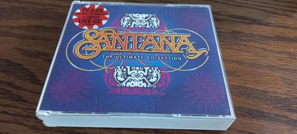Santana - The Ultimate Collection (2CD + Live-CD), Cd's en Dvd's, Cd's | Rock, Ophalen, Inclusief doosje, Zo goed als nieuw, Classic Rock