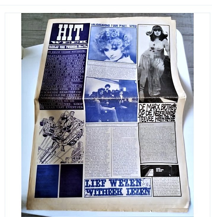 hitweek nr.45 *1967*-the beatles/stones, Ophalen of Verzenden, Gelezen, Muziek, Film of Tv