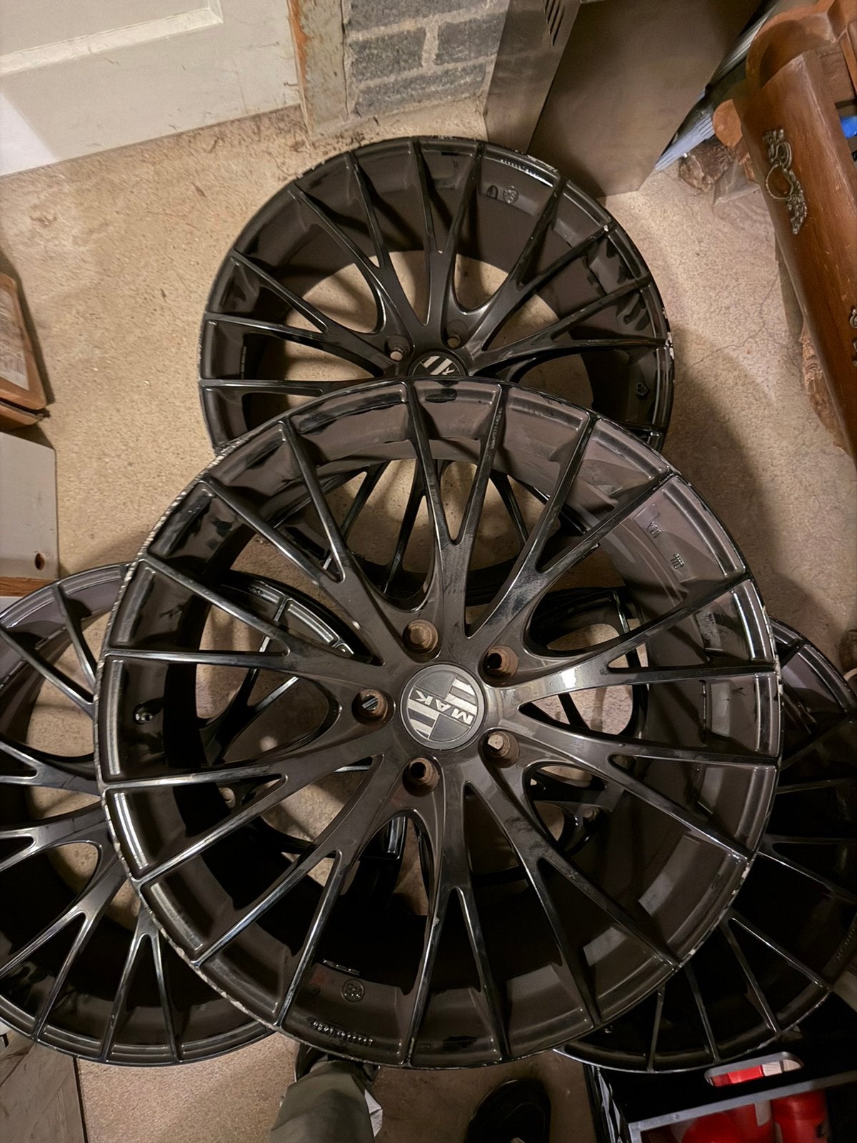21 inch porshe x audi velgen, Ophalen of Verzenden