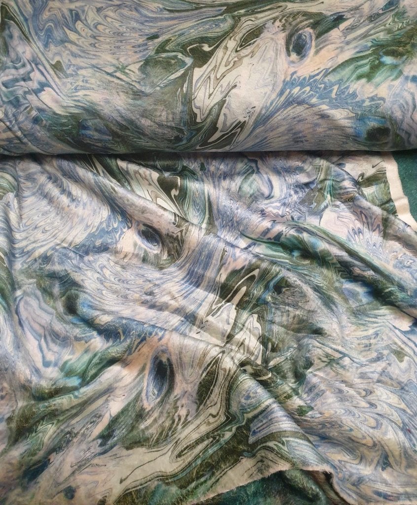 fur velours groen (11512), Overige materialen, 120 cm of meer, Nieuw, Ophalen of Verzenden