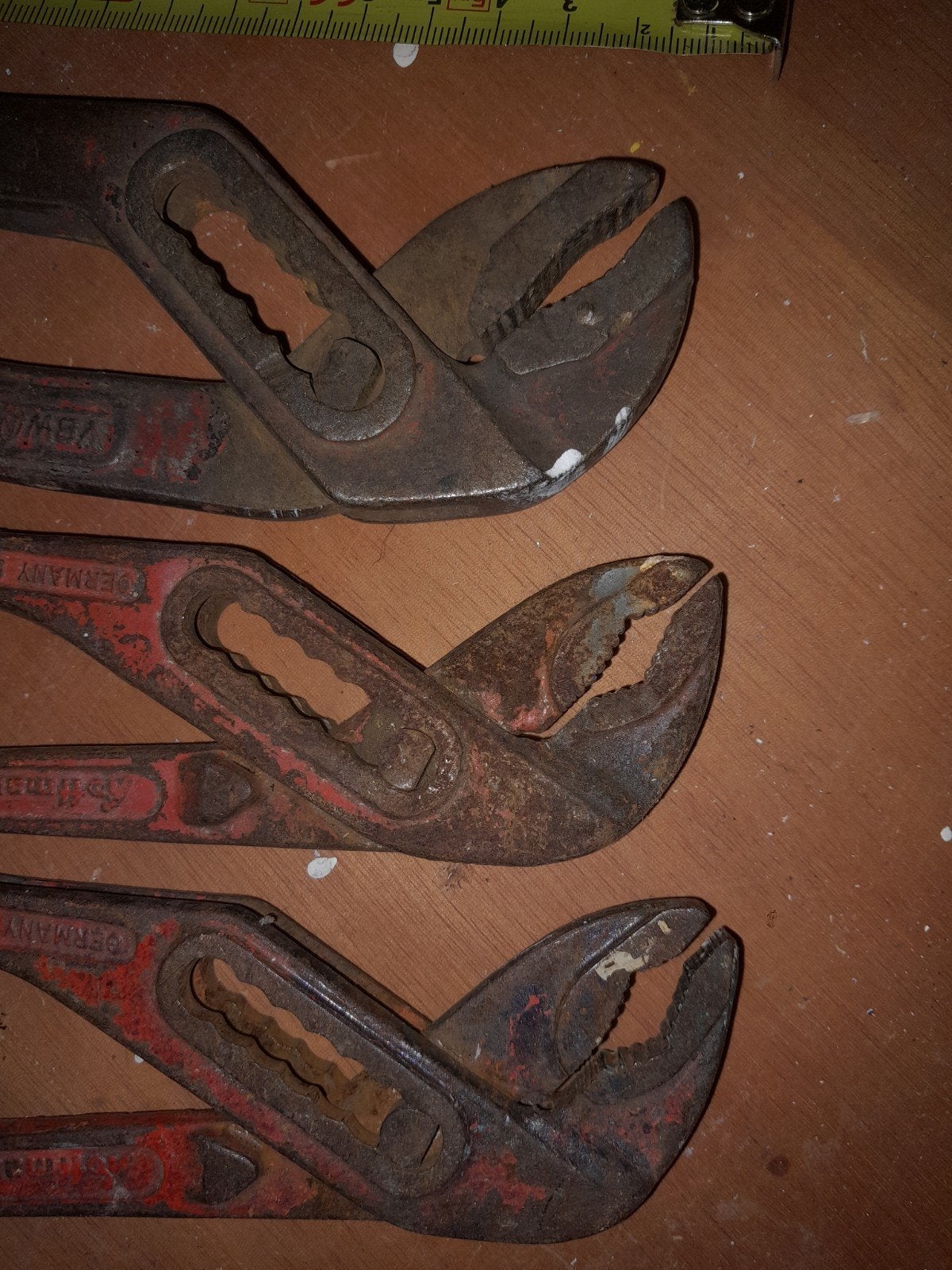 3x waterpomptangen te koop, Antiek en Kunst, Ophalen of Verzenden