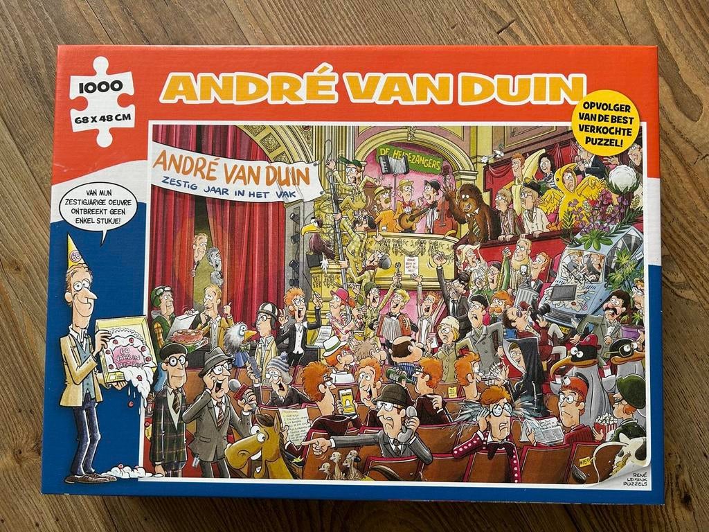 André van Duin puzzel 1000 stukjes, Ophalen of Verzenden, 500 t/m 1500 stukjes, Zo goed als nieuw